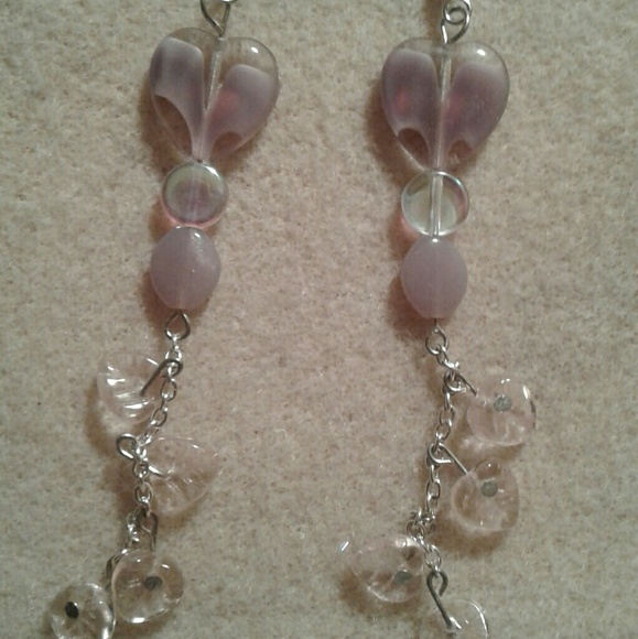 Jewelry - A handmade Czech glass Crystal earrings